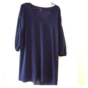 Lulus beautiful navy blue dress